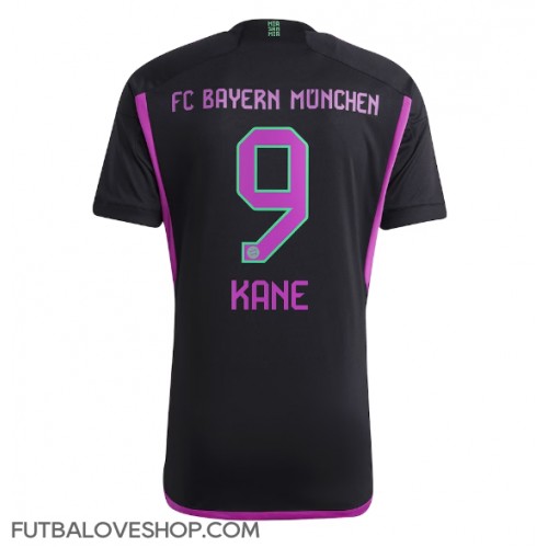 Dres Bayern Munich Harry Kane #9 Preč 2023-24 Krátky Rukáv